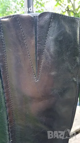 Дамски ботуши от естествена кожа Veronella, снимка 4 - Дамски ботуши - 47480835