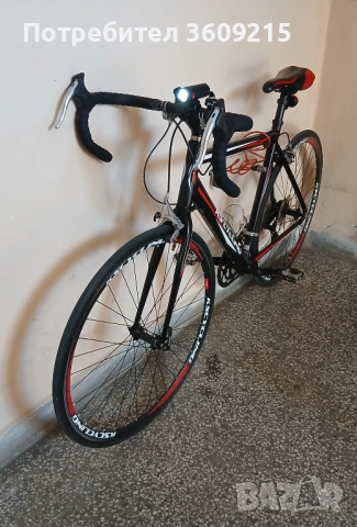 Шосеен велосипед KS CYCLING, 28", 2х7, 55 см хоризонтална рамка, внос от Германия, снимка 3 - Велосипеди - 52467767