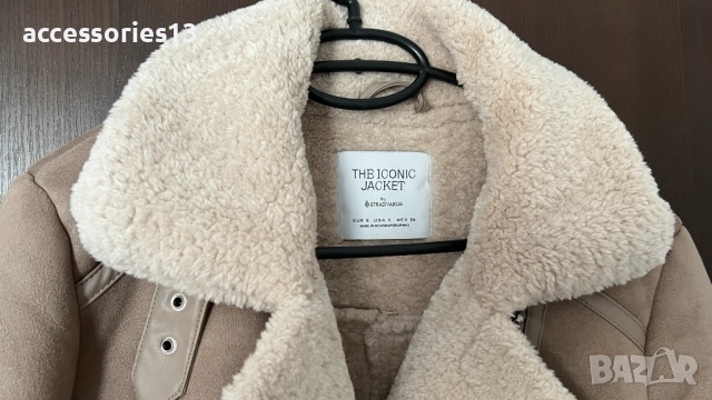 Зимно яке Stradivarius Iconic Jacket, снимка 4 - Якета - 52213336