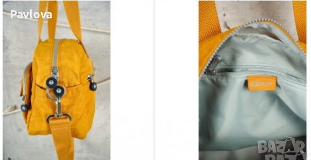 марка BREE цвят сив, Естествена кожа размер 21/ 26 дължина, снимка 18 - Чанти - 32037714