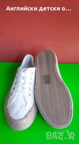 Английски детски еспадрили , снимка 6 - Детски обувки - 32911716