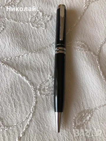 Луксозен комплект химикалка и ролер Swiss Peak, серия Executive в стилен кожен калъф, подарък за мъж, снимка 8 - Ученически пособия, канцеларски материали - 48345137