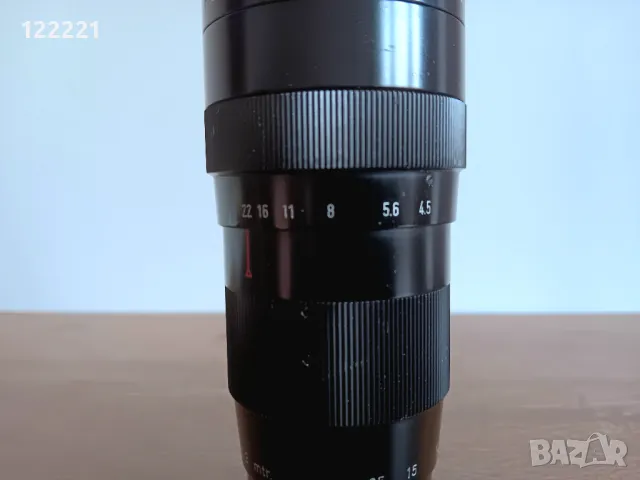 Ръчнофокусен обектив REVUE 240mm на резба М42, снимка 3 - Обективи и филтри - 49728663