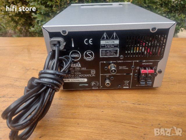 Yamaha CRX-330, снимка 7 - Ресийвъри, усилватели, смесителни пултове - 39879401