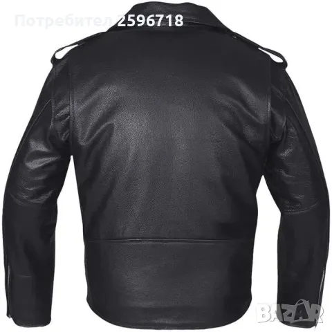 Кожено мотоциклетно яке, снимка 10 - Якета - 48284756