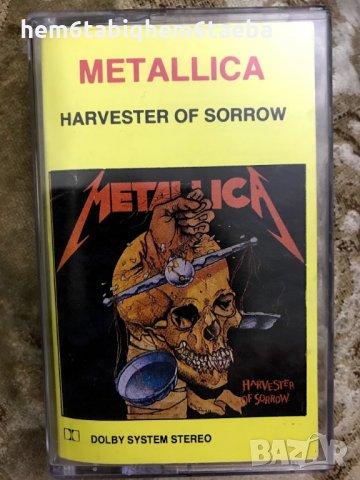 Рядка касетка - METALLICA - Harvester of Sorrow - LR
