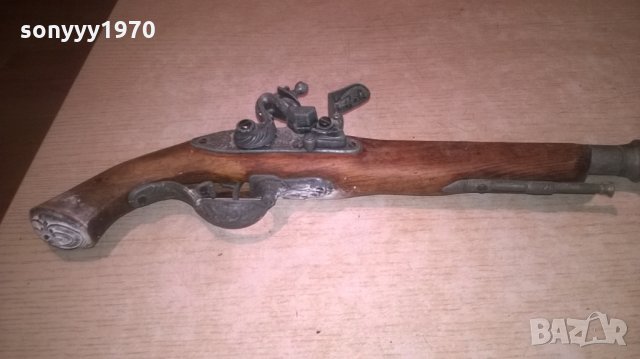 АНТИКА-кремаклия-пищов-внос франция-37см, снимка 2 - Колекции - 26232076