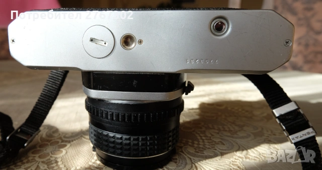 Pentax K1000 Camera & SMC Pentax 50mm f1.4 Lens. Pentax K Mount, снимка 11 - Фотоапарати - 53562812