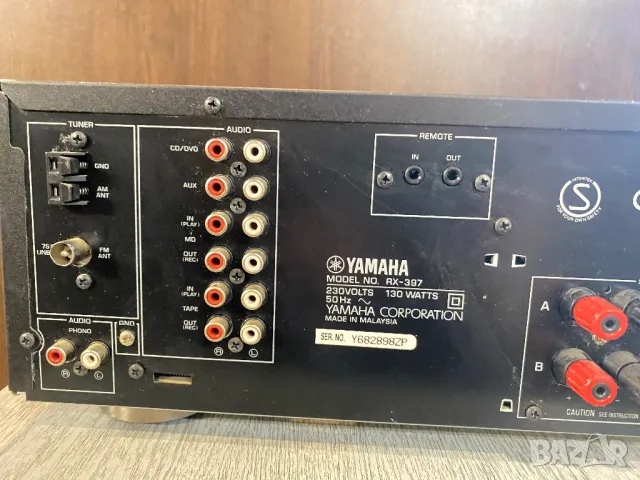 Ресийвър Yamaha rx-397, снимка 4 - Ресийвъри, усилватели, смесителни пултове - 50359114