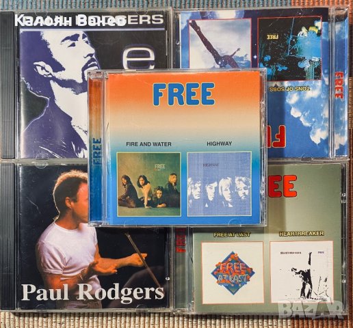 PAUL RODGERS,FREE, снимка 1 - CD дискове - 38903010