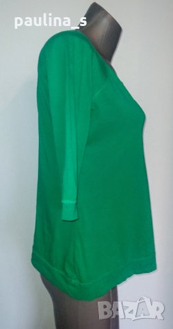 Памучна брандова блузка с атрактивен цвят "Janina" L/2XL, снимка 2 - Тениски - 28294116