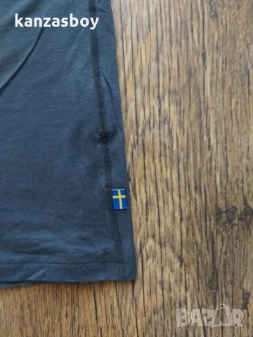 Fjallraven W ABISKO TRAIL T-SHIRT PRINT - страхотна туризъм тениска, снимка 6 - Тениски - 33590439