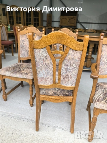 Комплект от 6 трапезни стола , снимка 11 - Столове - 52879021