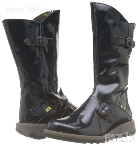 Fly London, 38, нови, оригинални дамски боти/ботуши от естествена кожа