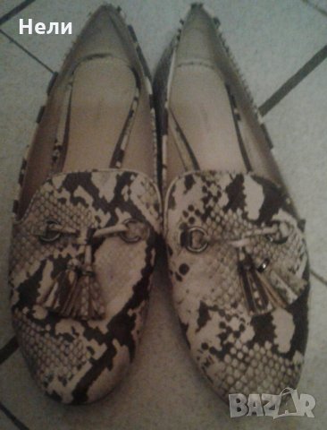 Елегантни обувки-змийски принт, снимка 8 - Дамски елегантни обувки - 32728841