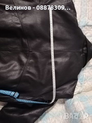 Кожено яке, снимка 7 - Якета - 24867385