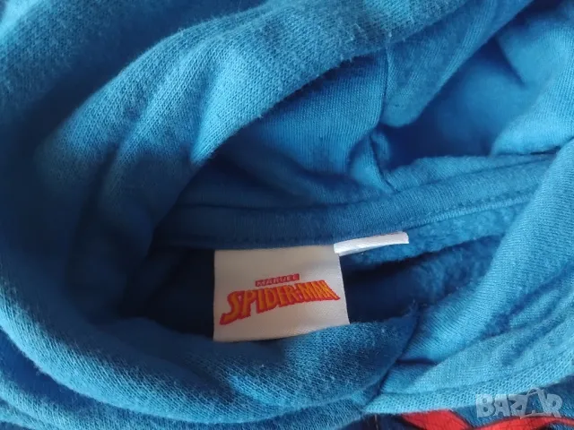 Spiderman - Спайдърмен - 100% оригинален суичър 18 - 24 месеца, снимка 2 - Бебешки блузки - 49416420