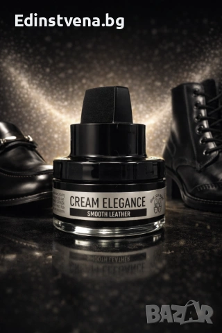 Coccinè Cream Elegance Восъчна крем-боя за обувки и кожени изделия, Черна