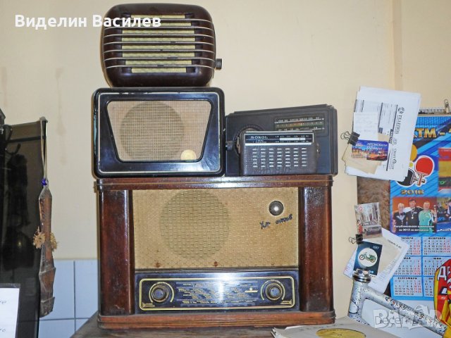 Ретро радио апарати, снимка 5 - Колекции - 36597342