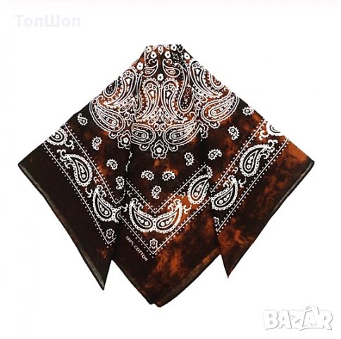 Бандана на шарки, снимка 4 - Шалове - 26917662