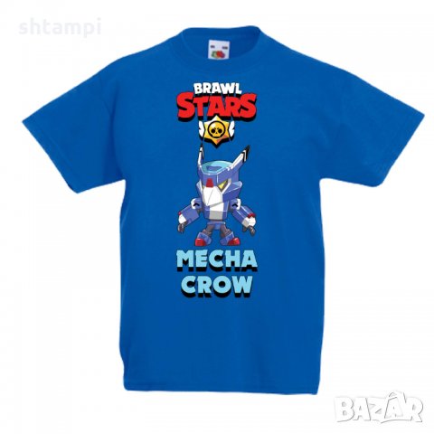Детска тениска Mecha Crow Brawl Stars, снимка 5 - Детски тениски и потници - 32921107