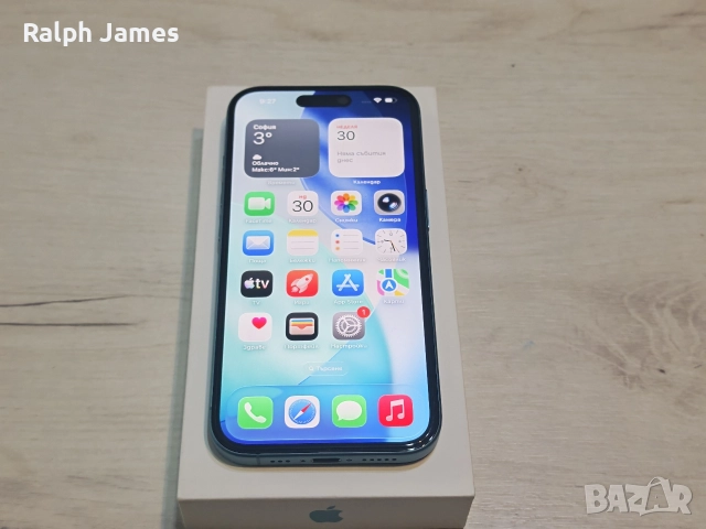 Като нов iPhone 16 5G 128 GB Teal 24.м гаранция, снимка 2 - Apple iPhone - 52589666