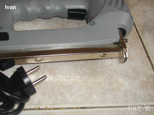 15-32мм Консумативи-Немски Комбиниран Голям Ел.Такер-Top Craft TET25/32B-Като Нов-ОТЛИЧЕН, снимка 11 - Други инструменти - 40353861