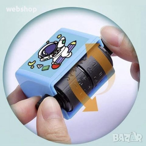 ДЕТСКИ ИЗЧИСЛИТЕЛЕН ПЕЧАТ ЗА ИЗВАЖДАНЕ И СЪБИРАНЕ САМО С ЕДНО ДВИЖЕНИЕ, снимка 4 - Образователни игри - 40669373