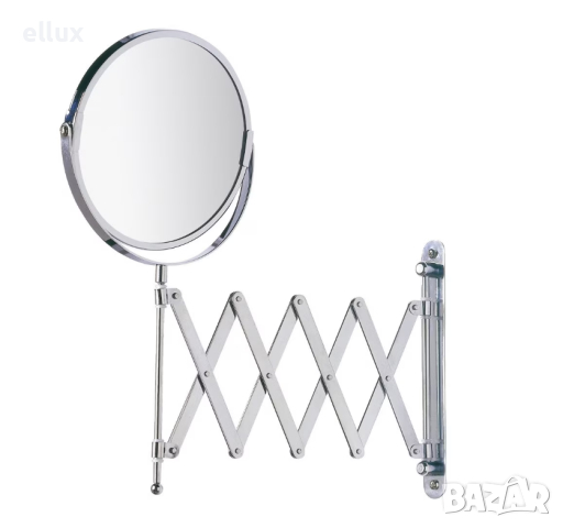 Телескопично козметично огледало с трикратно увеличение WENKO, снимка 1 - Други - 44923057