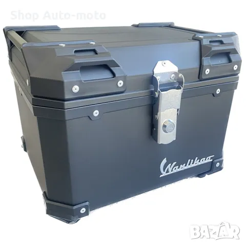 Куфар за мотоциклет Automat, 45L, Водо и удароустойчив, Черен, снимка 2 - Аксесоари и консумативи - 50430011