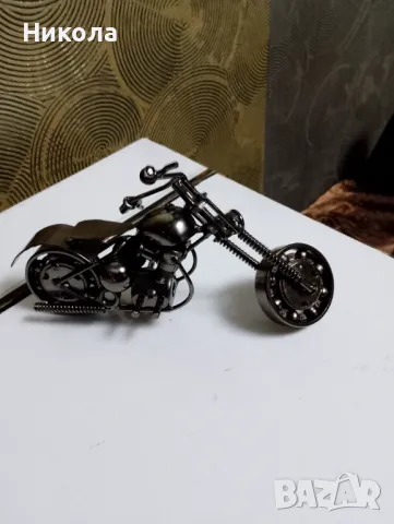 Метална ретро количка, снимка 9 - Антикварни и старинни предмети - 48434813