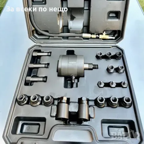 Пневматичен обратен чук за вадене на дюзи 21 части HAWEK, снимка 2 - Други инструменти - 50334044