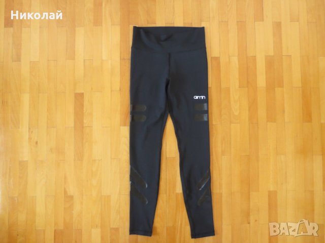Aimn Tribe High Waist Tights Black, снимка 3 - Клинове - 28093677