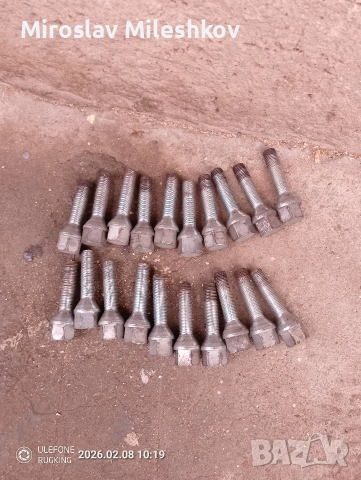болтове за джанти, снимка 2 - Части - 53413455