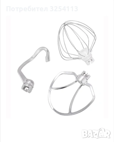 Планетарен миксер DAEWOO 1600w 2г. ГАРАНЦИЯ, снимка 4 - Миксери - 53202699