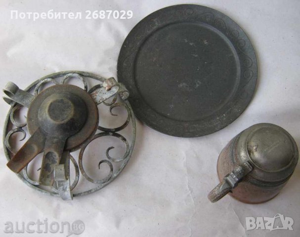  Стар спиртник котлон примус горелка печка с керамичен съд и надпис, котлони, снимка 4 - Други ценни предмети - 28950029