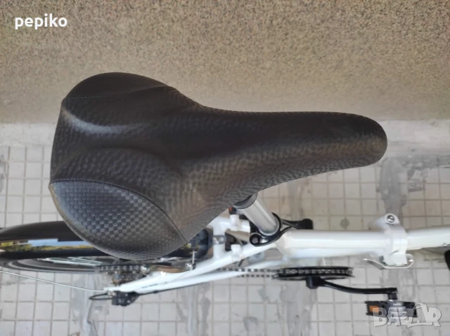 Продавам колела внос от Германия  тройносгъваем алуминиев велосипед SCHIANO IT 20 цола, снимка 14 - Велосипеди - 50938392