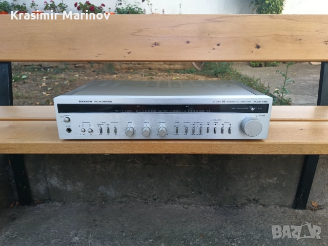 sanyo plus series A-35 * Японски усилвател работещ*, снимка 2 - Ресийвъри, усилватели, смесителни пултове - 51634377