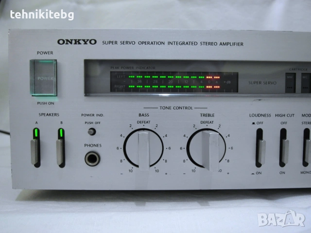 ⭐⭐⭐ ONKYO A-35 ⭐⭐⭐ Страхотен ретро усилвател 2 x 90/55 вата (4/8 ома), снимка 2 - Ресийвъри, усилватели, смесителни пултове - 53575514