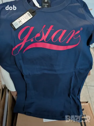 Нова дамска тениска G Star RAW Graphic Stm , снимка 5 - Тениски - 48983861
