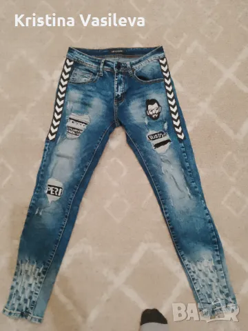 Мъжки дънки slim fit.