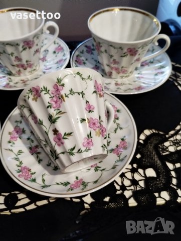 Костен порцелан за чай ЛФЗ, снимка 4 - Сервизи - 43527983