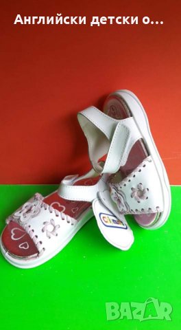 Английски детски сандали естествена кожа-CHIPMUNKS , снимка 3 - Детски сандали и чехли - 36990243