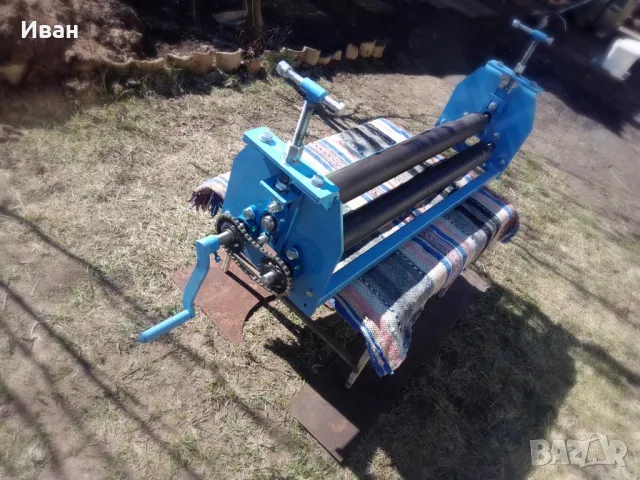 Ръчна рунд машина Машина за огъване на ламарина в дъга Ролкова машина, снимка 9 - Други машини и части - 49402546