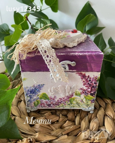 Кутия-С аромат на люляк!, снимка 4 - Декорация за дома - 44794256