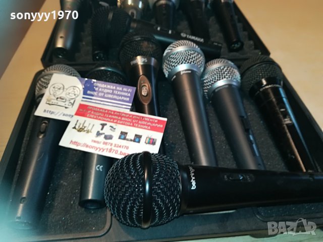 shure/stagg/yamaha/philips/behringer/vivanco 0406211918, снимка 16 - Микрофони - 33107603
