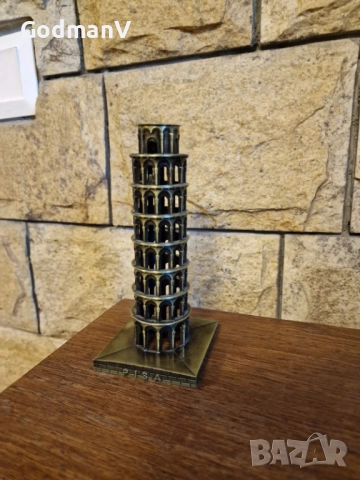 Декоративна статуетка „Кулата в Пиза“, снимка 3 - Статуетки - 52648477