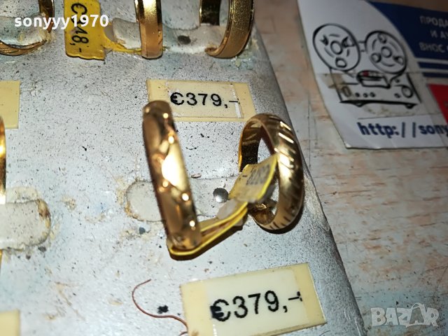 златни пРъстени-халки 39бр-внос германия 1007211949, снимка 12 - Антикварни и старинни предмети - 33482925