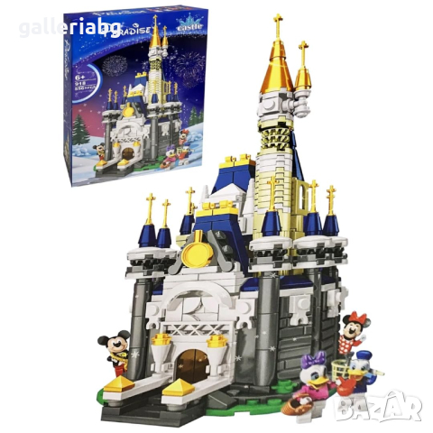 Замък на Дисни с фигурки на Мики Маус и приятели – конструктор (Disney, Mickey Mouse)