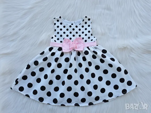 Детска рокля 9-12 месеца, снимка 6 - Бебешки рокли - 50032492